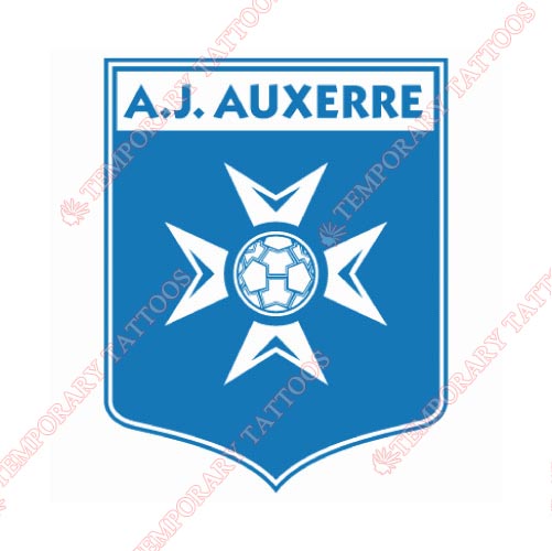 Auxerre Customize Temporary Tattoos Stickers NO.8254